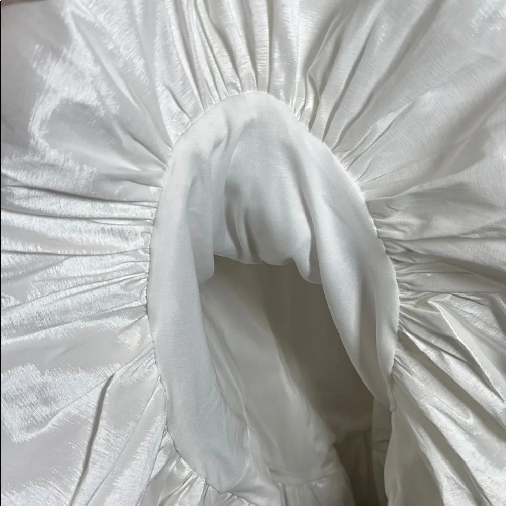 Elegant White Women's Dress from The Vintage Shop Small Formal Wedding Party NWT - Picture 4 of 11